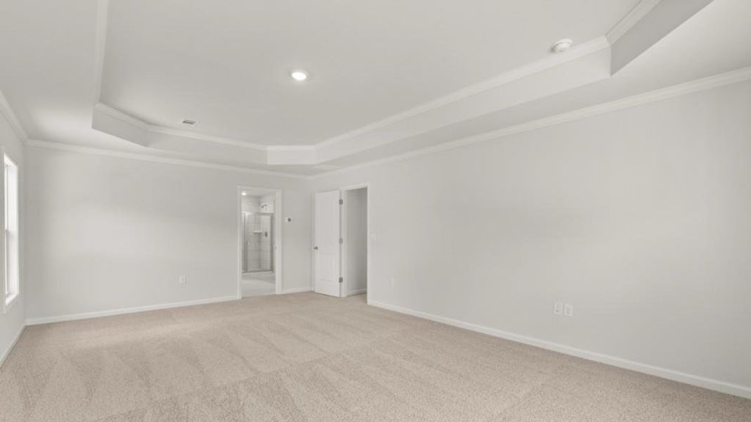 Spacious, unfurnished interior of a new home in Thalley Creek Estates, Cumming (Image 25). Spacious, unfurnished interior of a new home in Thalley Creek Estates, Cumming (Image 25).