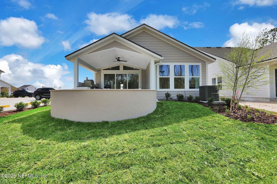 Exterior details and patio area of a home in , Ponte Vedra (Image 31). Exterior details and patio area of a home in , Ponte Vedra (Image 31).
