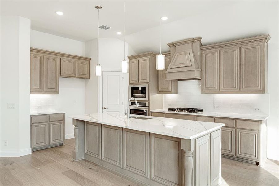 Furnished interior view inside a new home in Country Lakes Classic 50, Denton (Image 9). Furnished interior view inside a new home in Country Lakes Classic 50, Denton (Image 9).