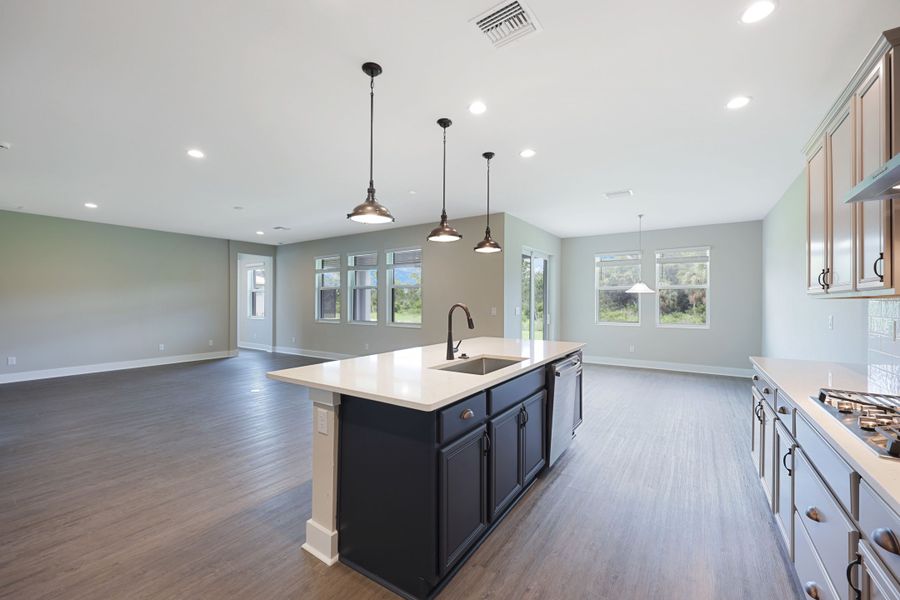 Representative furnished interior of a home built from the Jupiter by William Ryan Homes in Tamarack at Two Rivers, Zephyrhills (Image 5). Representative furnished interior of a home built from the Jupiter by William Ryan Homes in Tamarack at Two Rivers, Zephyrhills (Image 5).