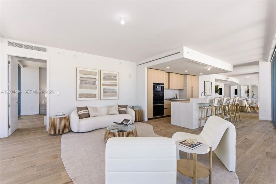 Furnished interior view inside a new home in Casamar, Pompano Beach (Image 8).
