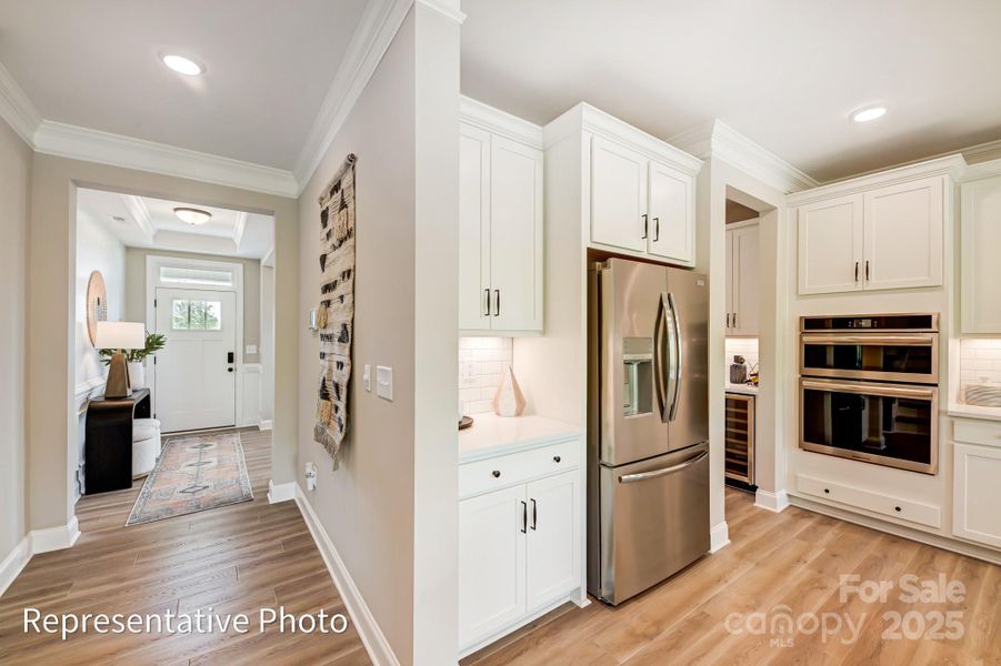 Furnished interior view inside a new home in Robinson Oaks, Gastonia (Image 16).