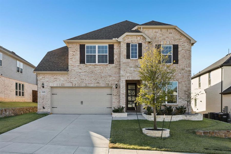 Front exterior of a new home in , McKinney, TX, highlighting curb appeal (Image 1). Front exterior of a new home in , McKinney, TX, highlighting curb appeal (Image 1).