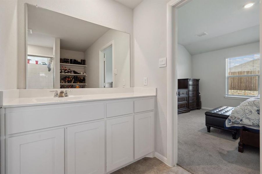 Furnished interior view inside a new home in Cambridge Brook, Denton (Image 17). Furnished interior view inside a new home in Cambridge Brook, Denton (Image 17).