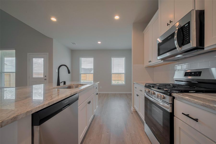 Furnished interior view inside a new home in La Segarra, Brookshire (Image 34). Furnished interior view inside a new home in La Segarra, Brookshire (Image 34).