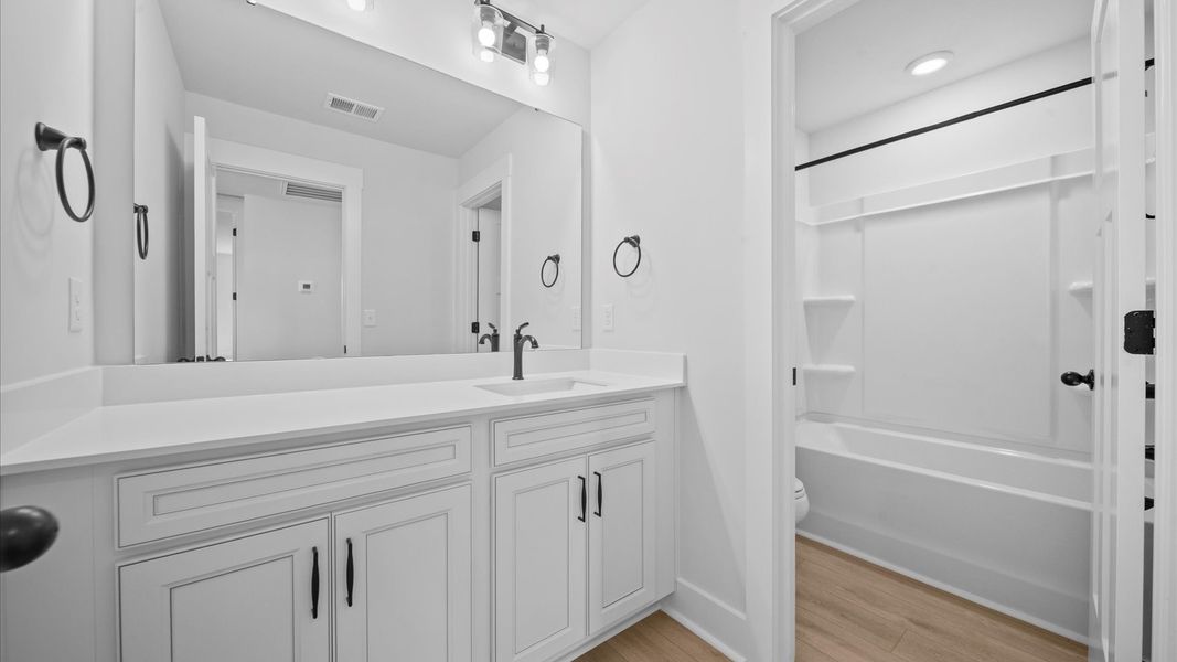 Furnished interior view inside a new home in Woodglen, Piedmont (Image 27).