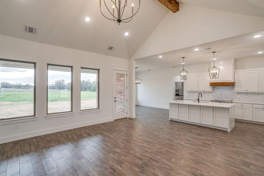 Spacious, unfurnished interior of a new home in , Poolville (Image 32).