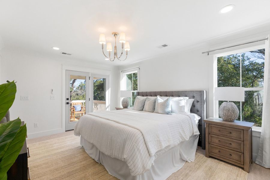 Furnished interior view inside a new home in Miller's Crossing, Johns Island (Image 31).