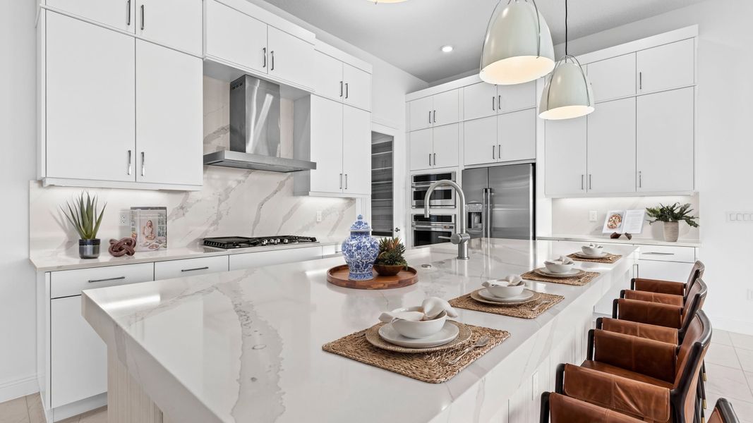 Furnished interior view inside a new home in Cresswind Palm Beach at Westlake, Westlake (Image 6). Furnished interior view inside a new home in Cresswind Palm Beach at Westlake, Westlake (Image 6).