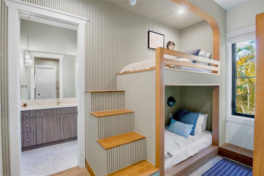 Furnished interior view inside a new home in , Sarasota (Image 9).