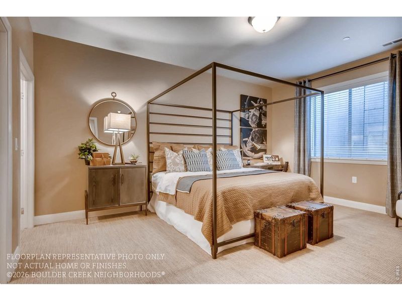 Furnished interior view inside a new home in , Broomfield (Image 28).