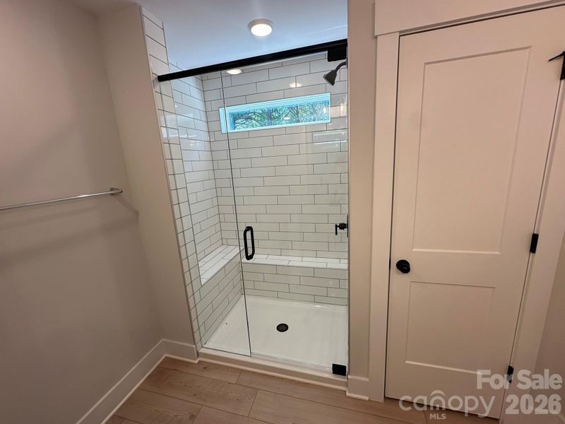 Close-up of interior finishes inside a home in Blythe Mill Townhomes, Waxhaw (Image 6).