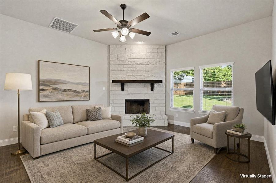 Furnished interior view inside a new home in , Josephine (Image 19). Furnished interior view inside a new home in , Josephine (Image 19).