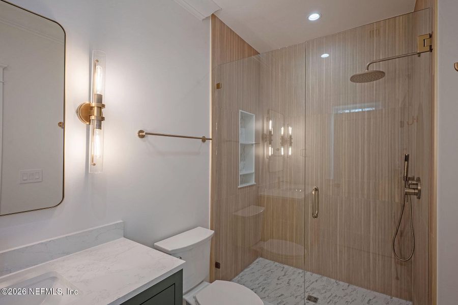 Furnished interior view inside a new home in , Jacksonville (Image 16).