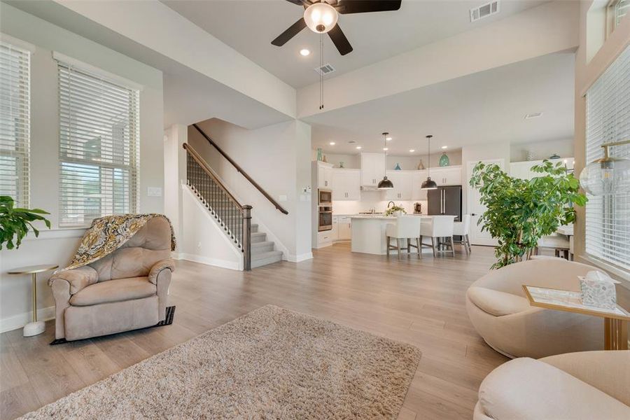 Furnished interior view inside a new home in , Arlington (Image 4).