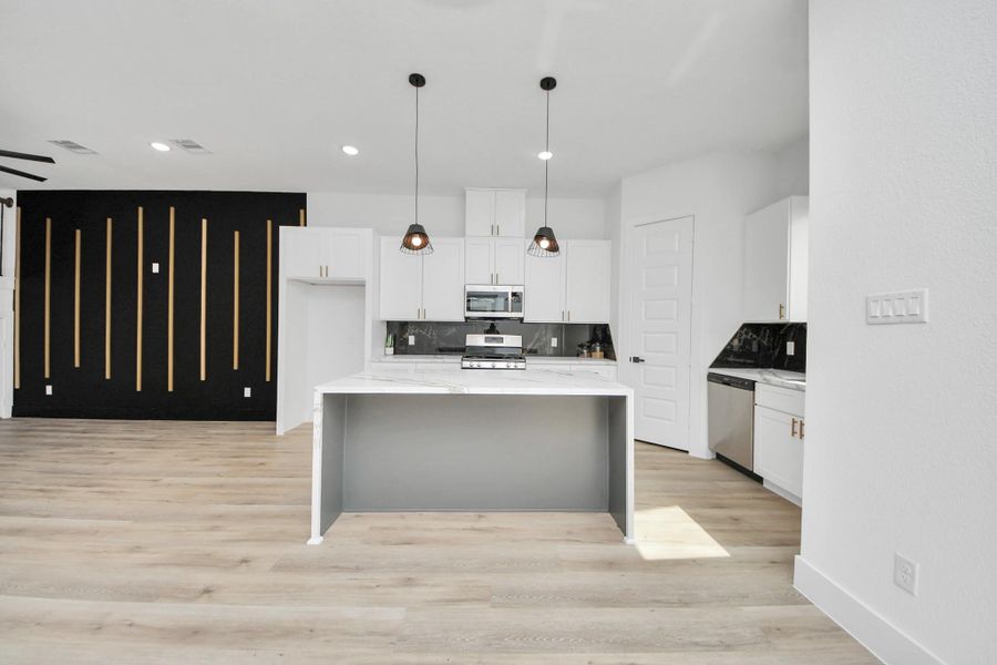 Furnished interior view inside a new home in , Houston (Image 5).