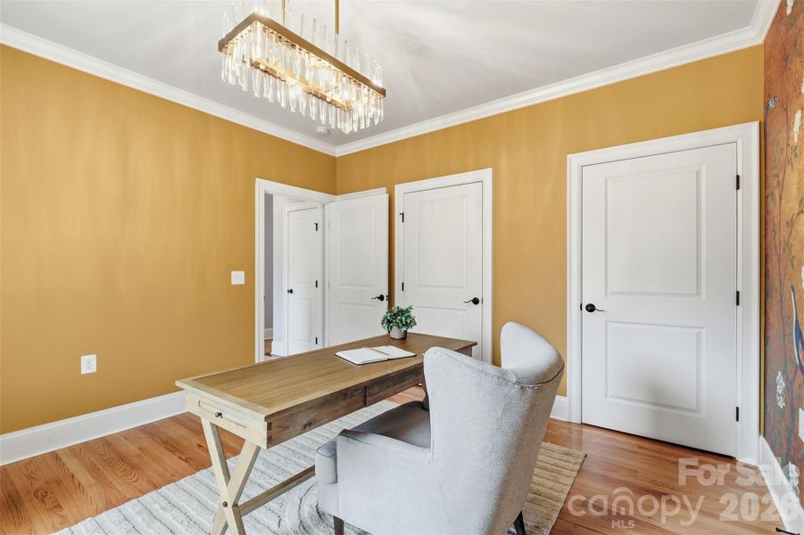 Furnished interior view inside a new home in , Rock Hill (Image 34).