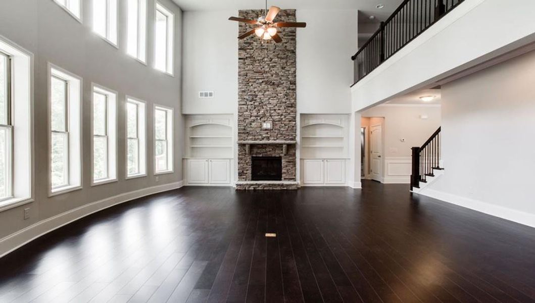 Spacious, unfurnished interior of a new home in Thalley Creek Estates, Cumming (Image 14). Spacious, unfurnished interior of a new home in Thalley Creek Estates, Cumming (Image 14).