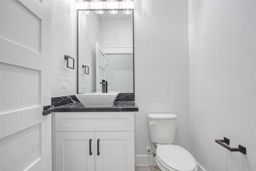 1/2 bath for guests 1/2 bath for guests