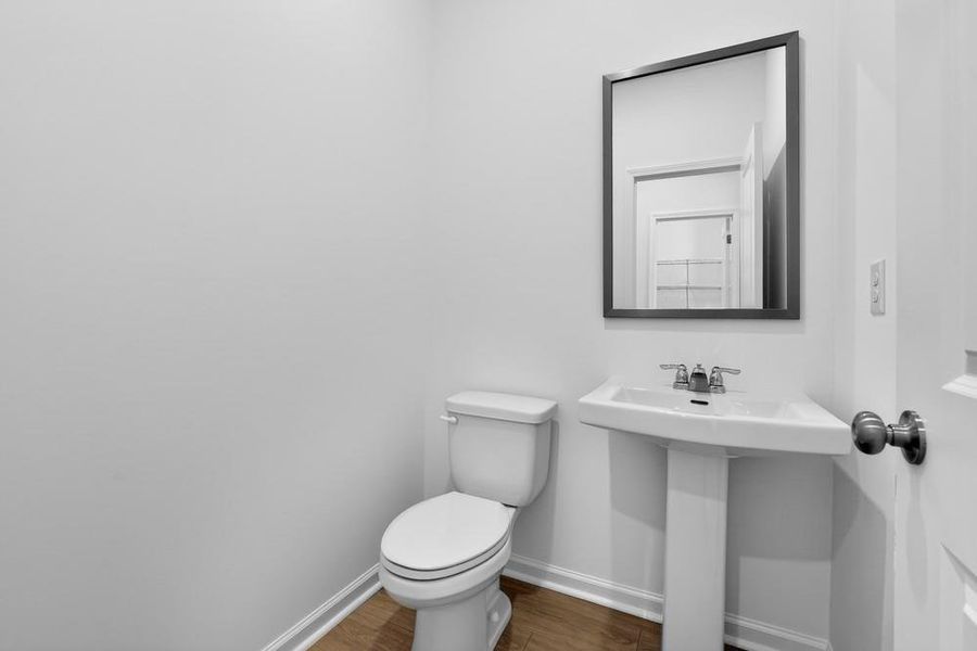Furnished interior view inside a new home in Weatherfield, Buford (Image 8).