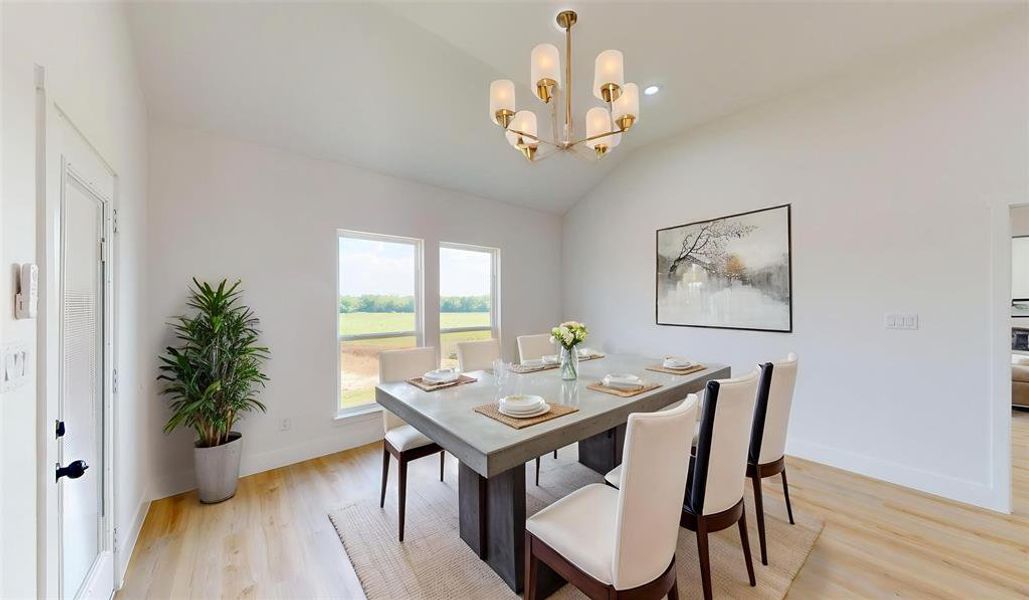 Furnished interior view inside a new home in , Greenville (Image 17).