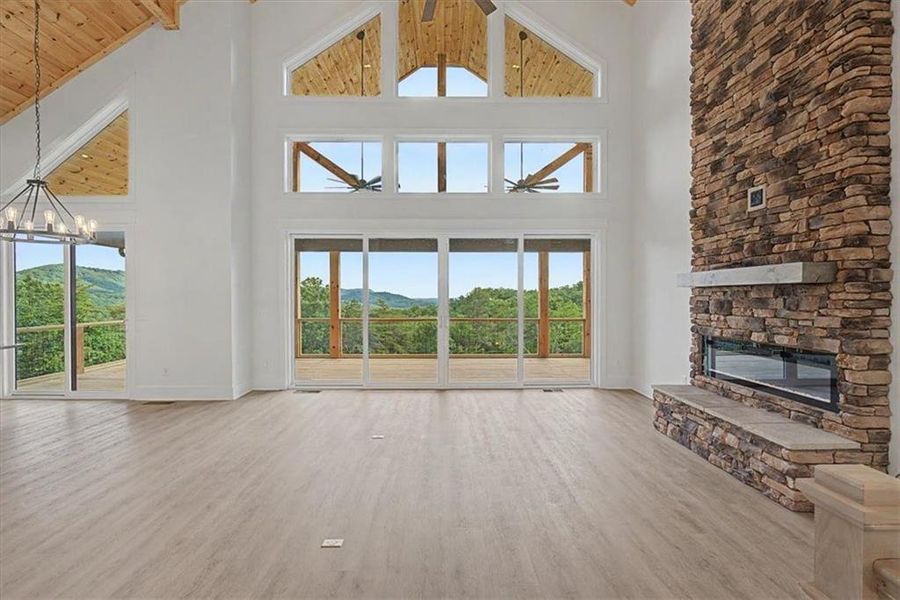 Spacious, unfurnished interior of a new home in , Ranger (Image 43).