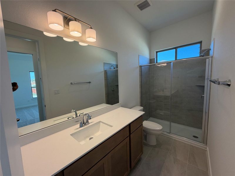 Furnished interior view inside a new home in Lariat, Liberty Hill (Image 9).