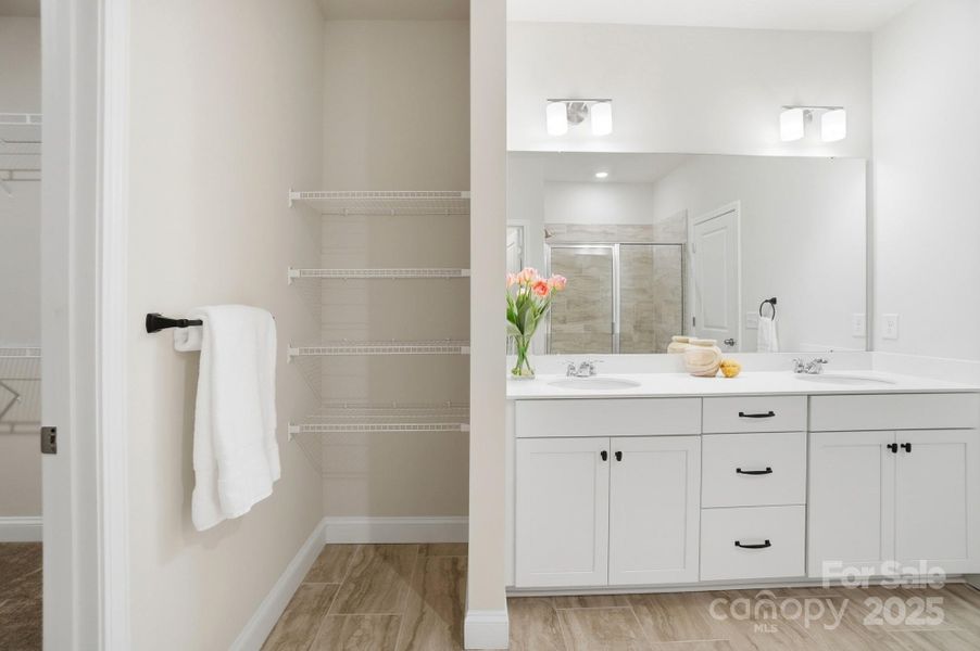 Furnished interior view inside a new home in , Cramerton (Image 34).