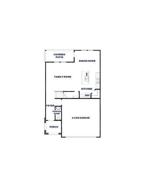 2D floor plan layout of this home in Lake Conroe Cove, Willis, TX (Image 4).