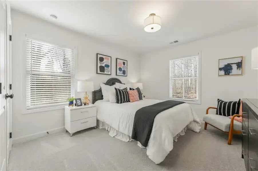 Furnished interior view inside a new home in River Walk Place, Lawrenceville (Image 14).