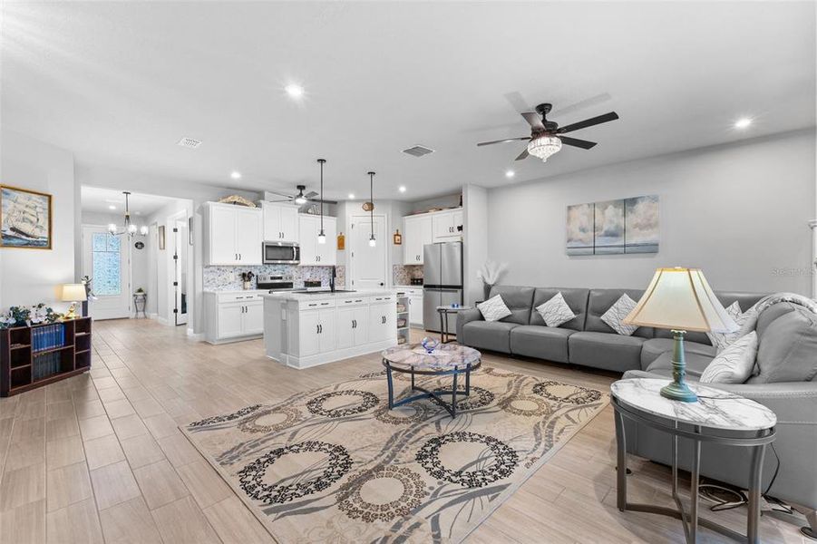 Furnished interior view inside a new home in Windwater, Parrish (Image 5).