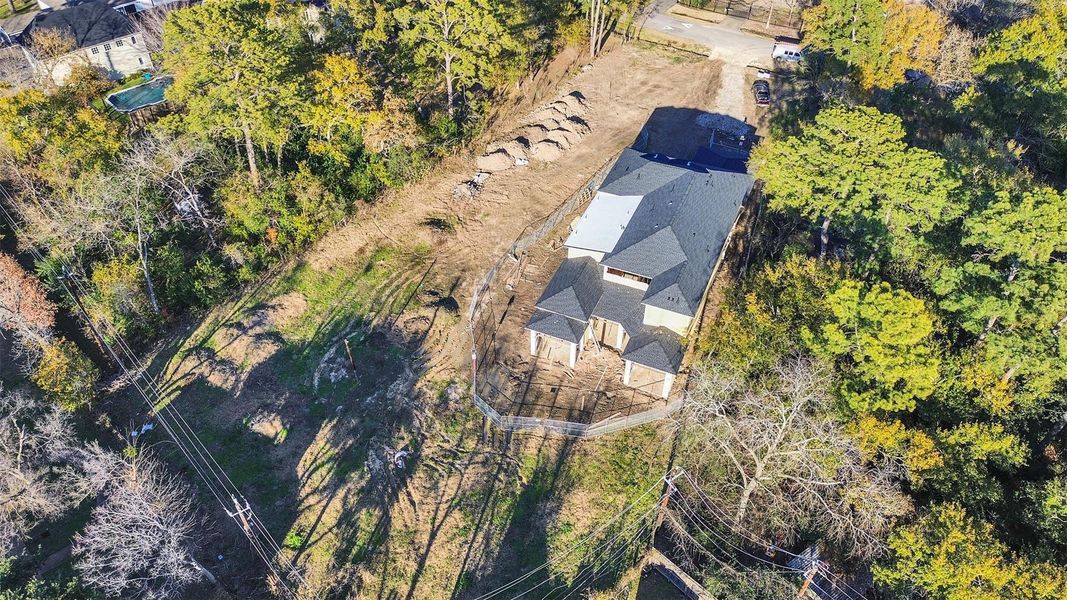 Exterior details and patio area of a home in , Houston (Image 6).