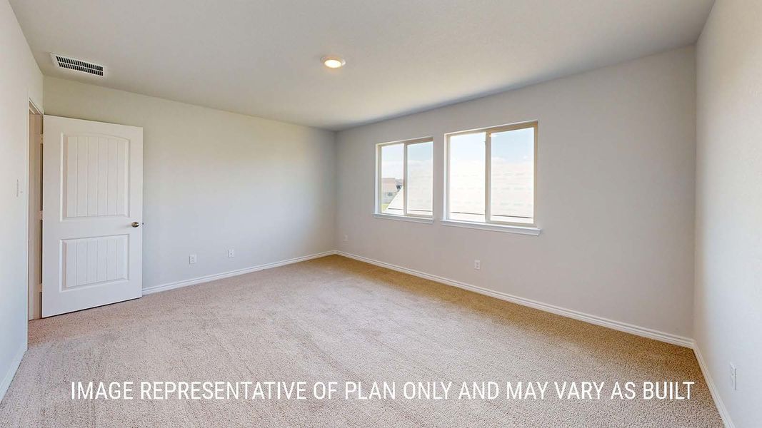 Spacious, unfurnished interior of a new home in Sterling Meadows, Salado (Image 24). Spacious, unfurnished interior of a new home in Sterling Meadows, Salado (Image 24).
