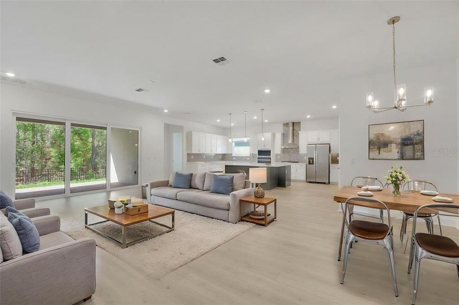 Furnished interior view inside a new home in Palms at Windermere, Windermere (Image 13).