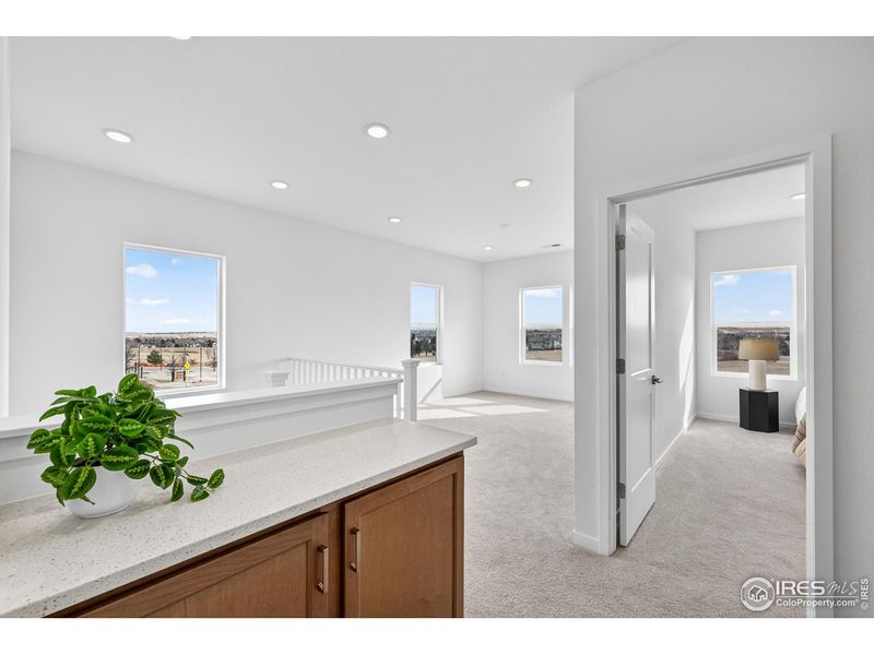 Furnished interior view inside a new home in , Louisville (Image 31).