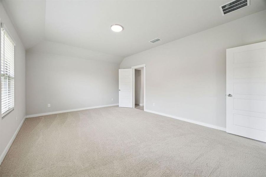 Primary Suite in the Hayden home plan by Trophy Signature Homes – REPRESENTATIVE PHOTO Primary Suite in the Hayden home plan by Trophy Signature Homes – REPRESENTATIVE PHOTO