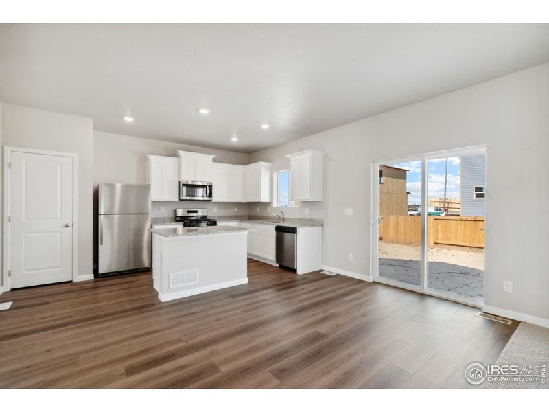 Furnished interior view inside a new home in , Frederick (Image 6).