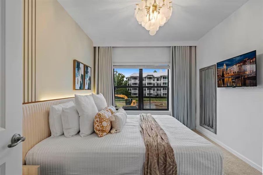 Furnished interior view inside a new home in , Orlando (Image 15).