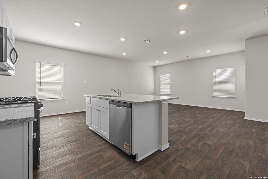 Furnished interior view inside a new home in Riverstone at Westpointe, San Antonio (Image 7).