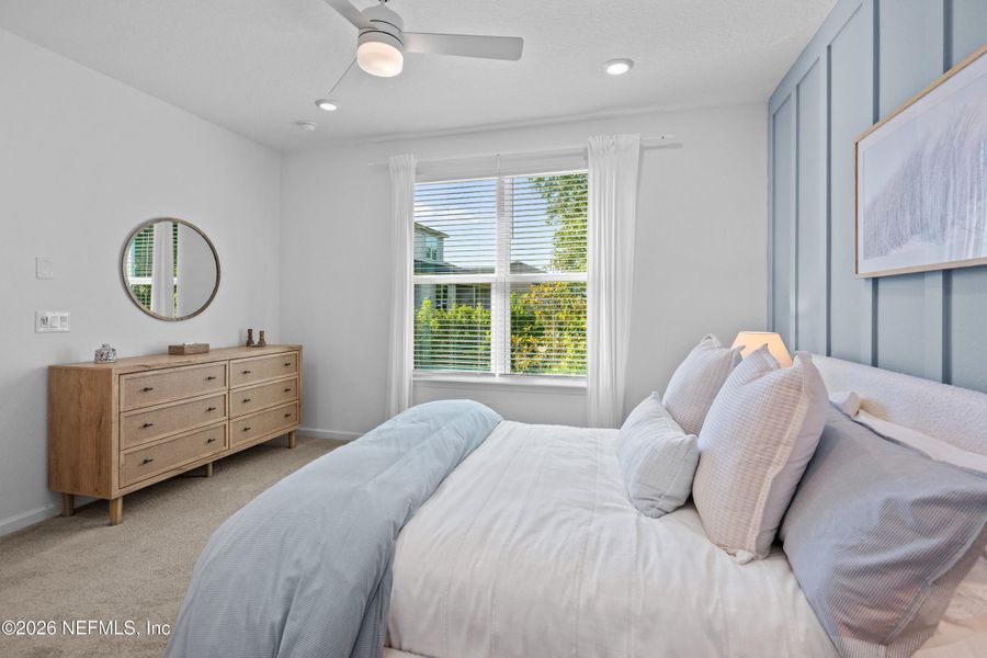 Furnished interior view inside a new home in , Palm Coast (Image 17).