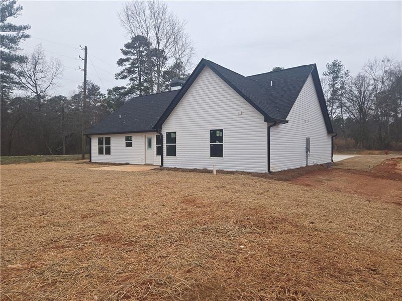 Exterior details and patio area of a home in , Lavonia (Image 3).
