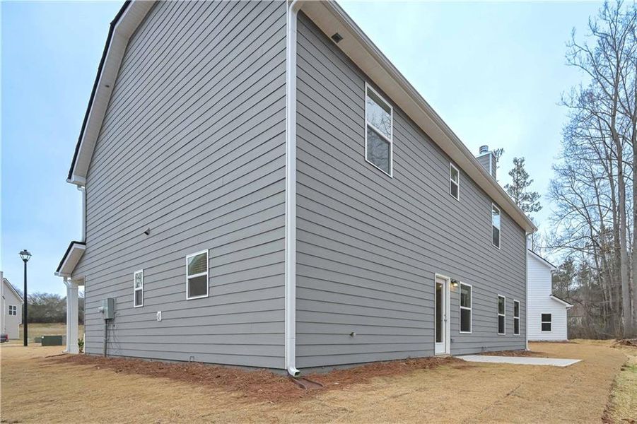Exterior details and patio area of a home in , Newnan (Image 4).