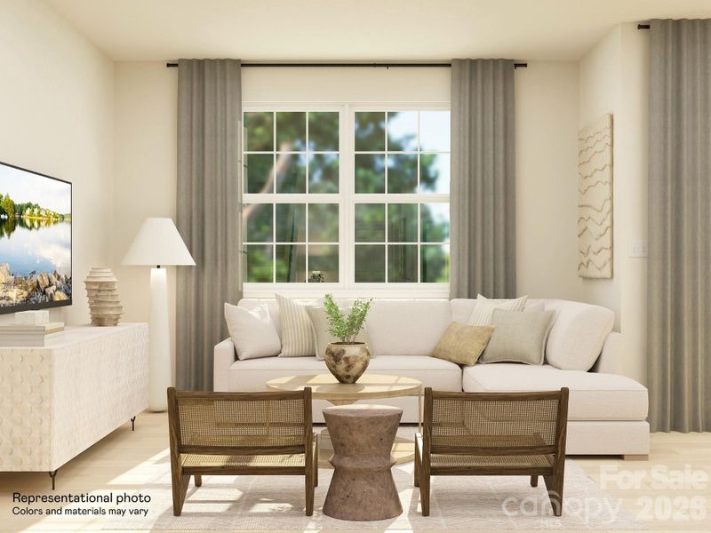 Furnished interior view inside a new home in Cannon Village, York (Image 10).