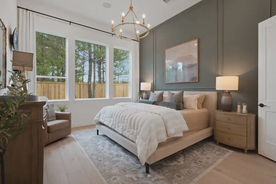 Furnished interior view inside a new home in Blue Heron, Mont Belvieu (Image 6).