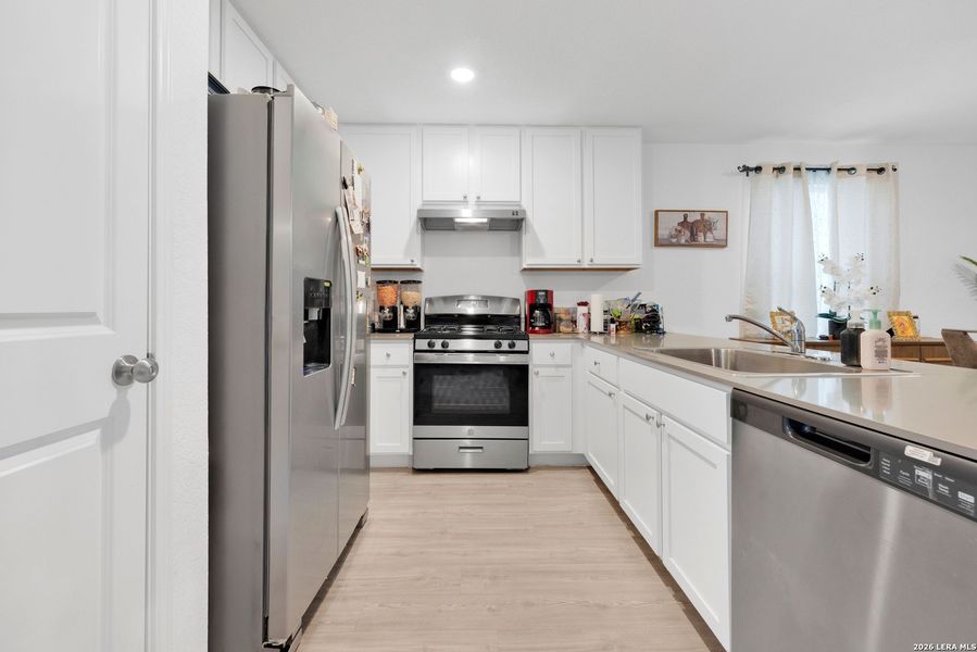Furnished interior view inside a new home in Morgan Heights, San Antonio (Image 16).