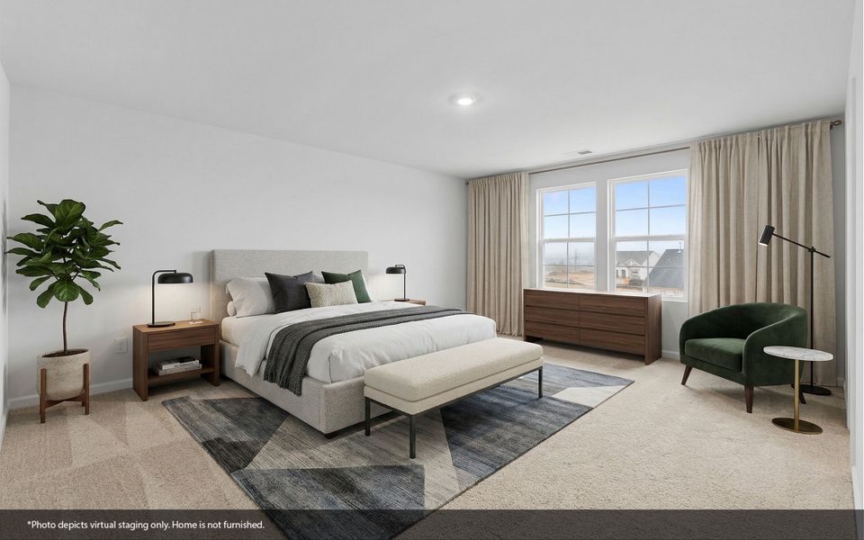 Furnished interior view inside a new home in Fieldstone, Lexington (Image 9).