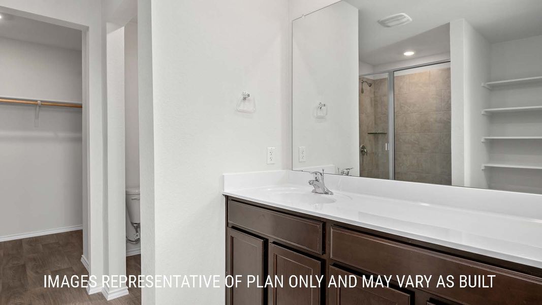 Representative furnished interior of a home built from the Fargo by D.R. Horton in Victory Ranch, Killeen (Image 9).