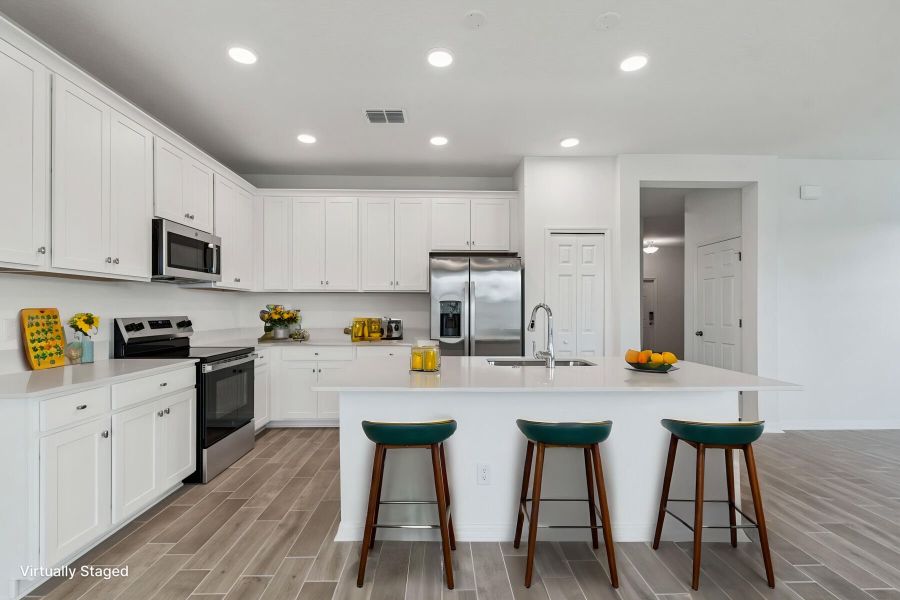 Kitchen - Virtually Staged