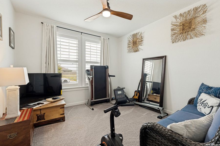 Furnished interior view inside a new home in Weltner Farms 50’s, New Braunfels (Image 15).