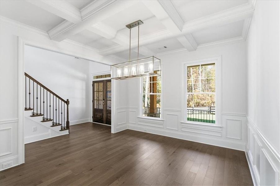 Spacious, unfurnished interior of a new home in Ford Landing, Acworth (Image 48).